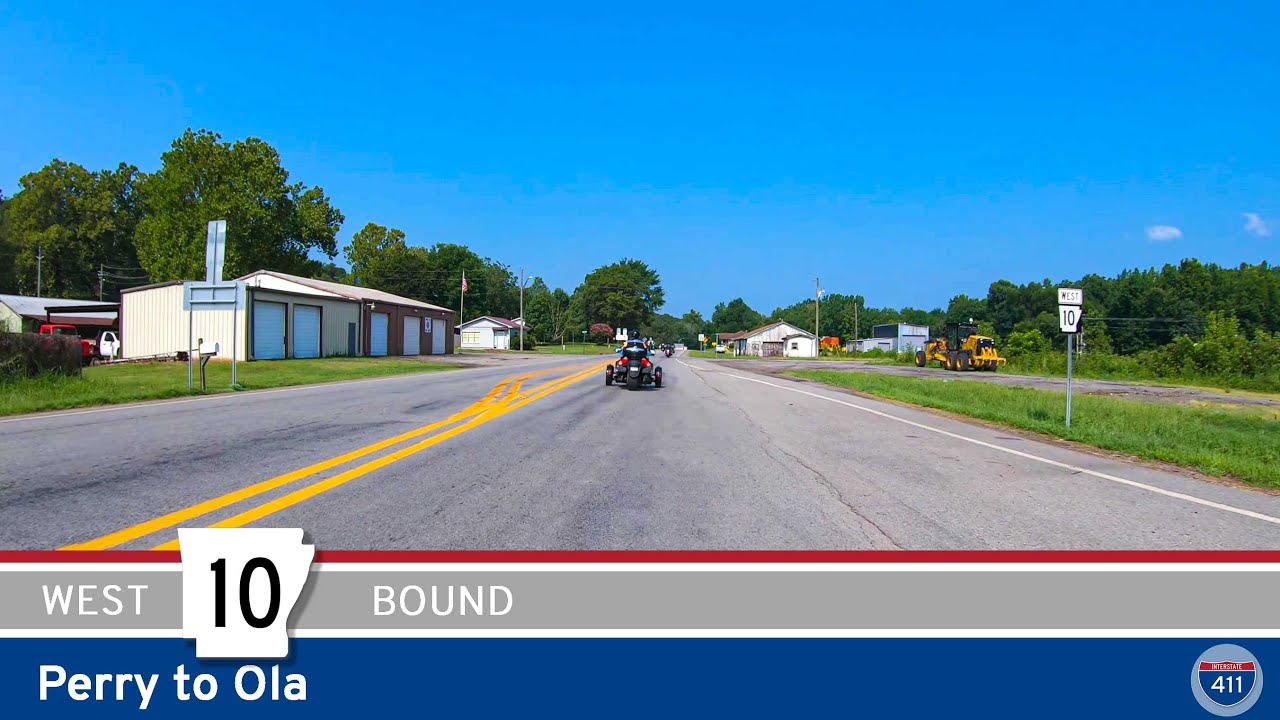 Arkansas Highway 10: Perry to Ola