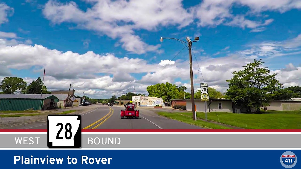 Arkansas Highway 28 – Plainview to Rover