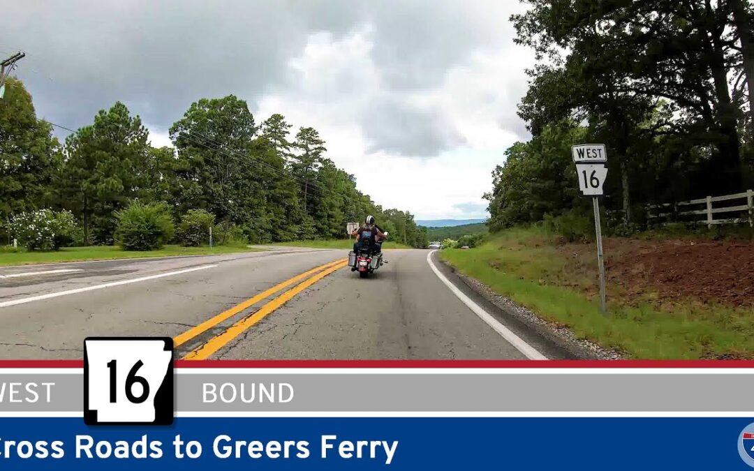 Arkansas Highway 16: Cross Roads to Greers Ferry