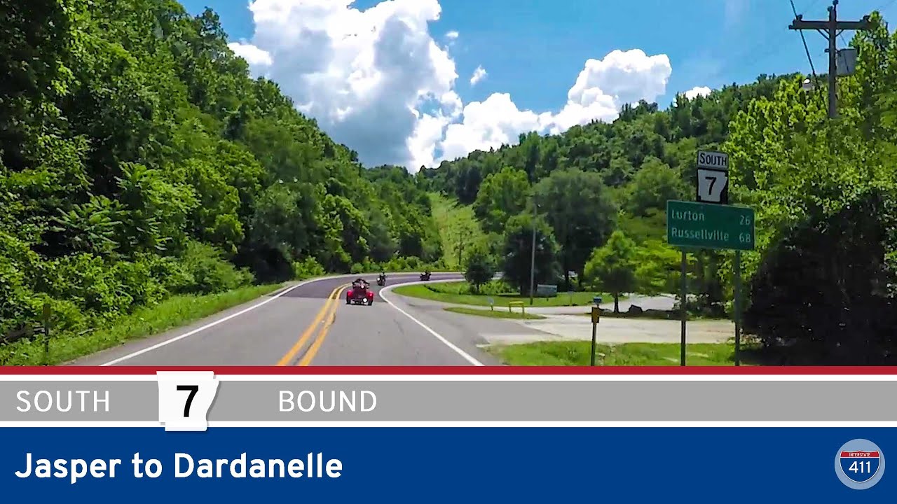 Arkansas Highway 7: Jasper to Dardanelle