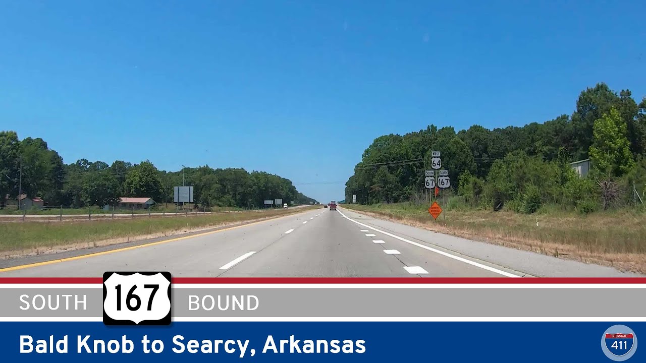U.S. Route 167: Bald Knob to Searcy