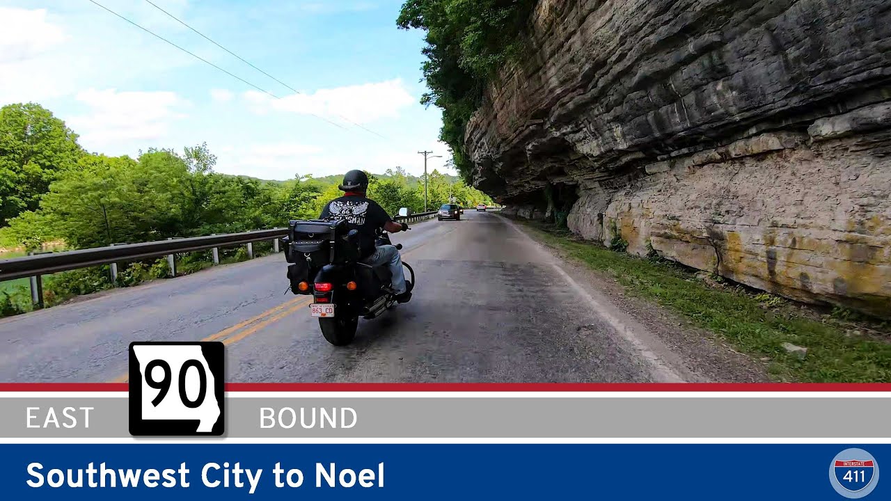 Missouri Highway 90: Southwest City to Noel