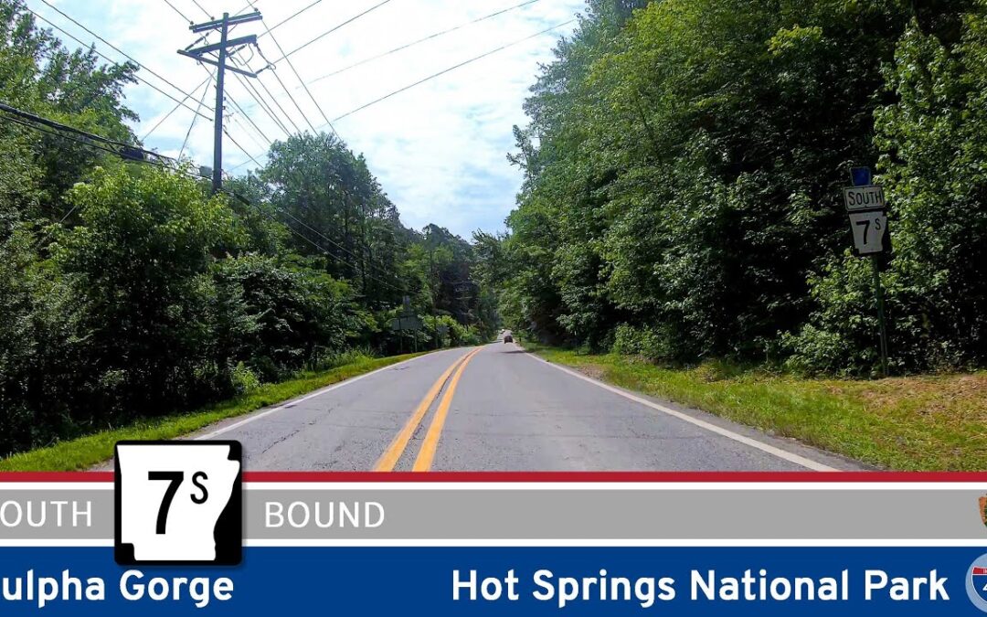 Arkansas Highway 7S: Gulpha Gorge – Hot Springs National Park