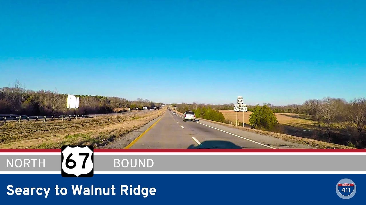 Interstate 57: Searcy to Walnut Ridge – Arkansas
