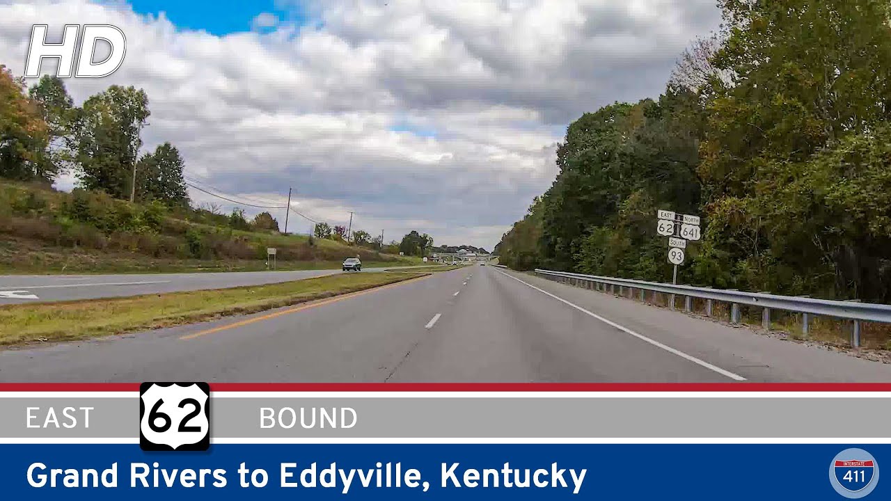 U.S. Route 62: Grand Rivers to Eddyville – Kentucky