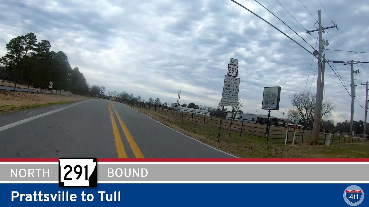 Arkansas Highway 291: Prattsville to Tull
