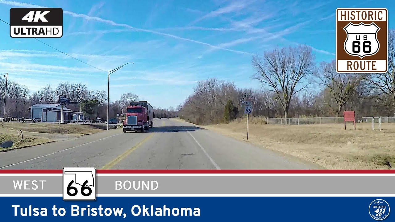 Oklahoma Highway 66: Tulsa to Bristow