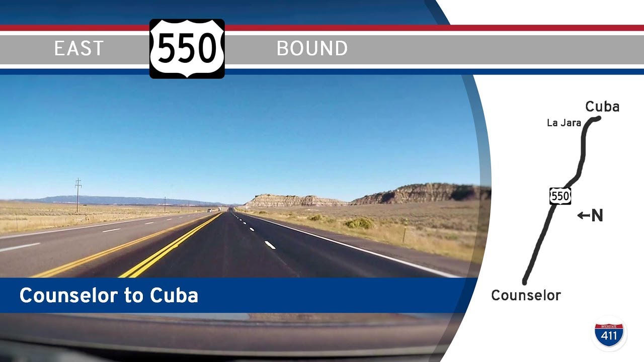 U.S. Route 550: Counselor to Cuba – New Mexico