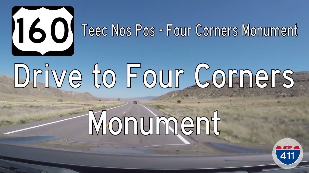U.S. Route 160: Teec Nos Pos to Four Corners – Arizona