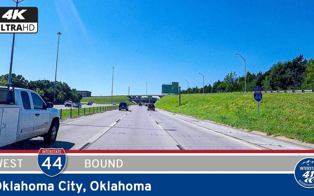 Interstate 44: Westbound in Oklahoma City – Oklahoma