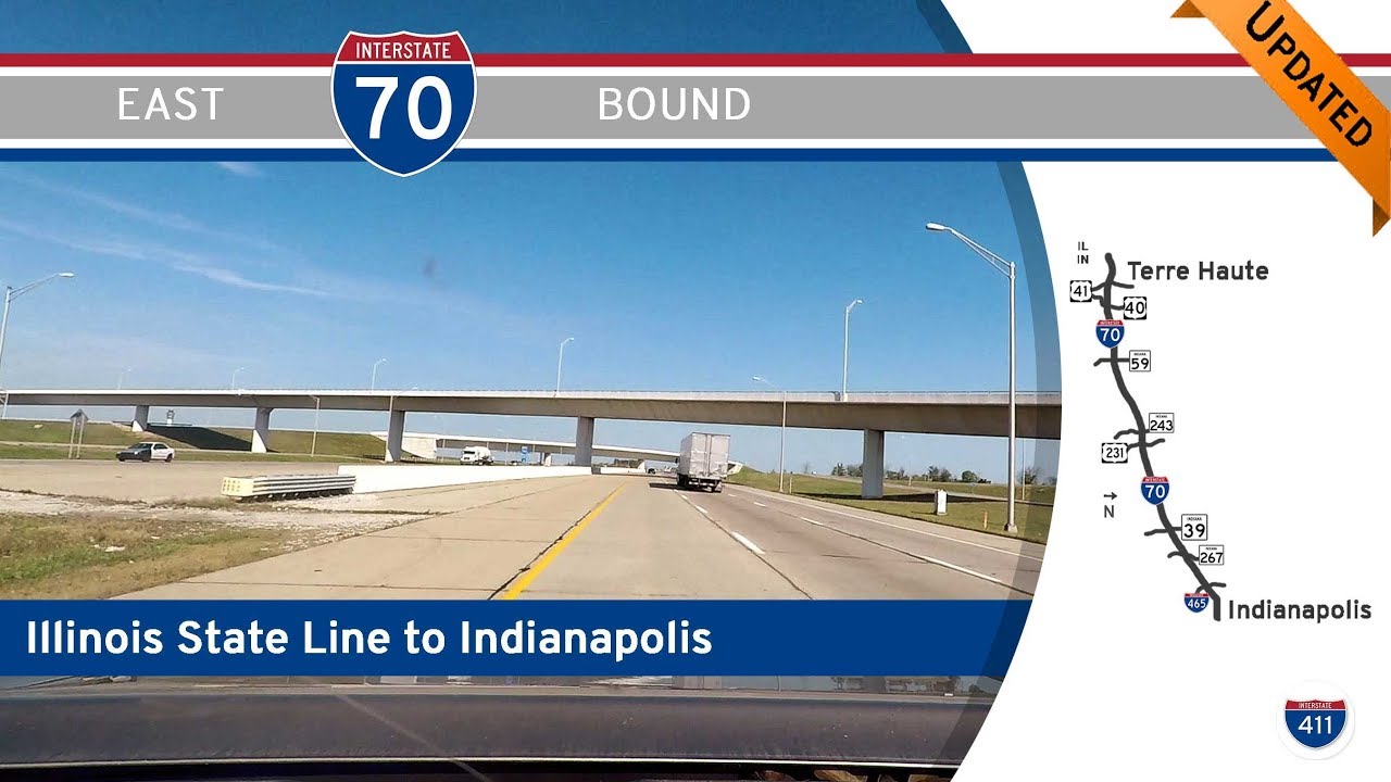 Interstate 70: Illinois to Indianapolis – Indiana