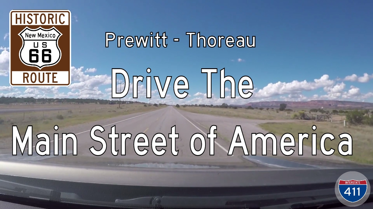 New Mexico Road 122 – Historic Route 66: Prewitt to Thoreau – New Mexico