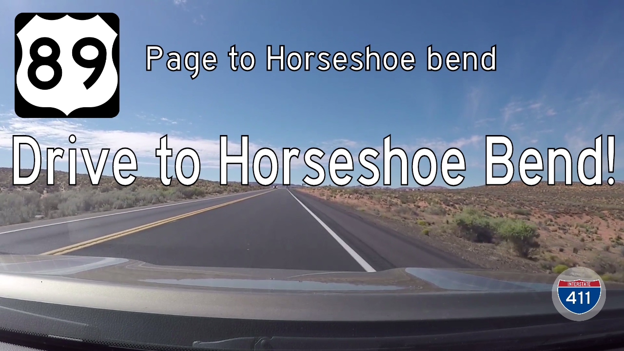 U.S. Route 89: Page to Horseshoe Bend – Arizona