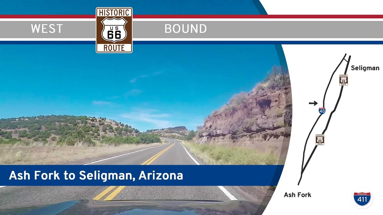 Historic Route 66: Ash Fork to Seligman – Arizona
