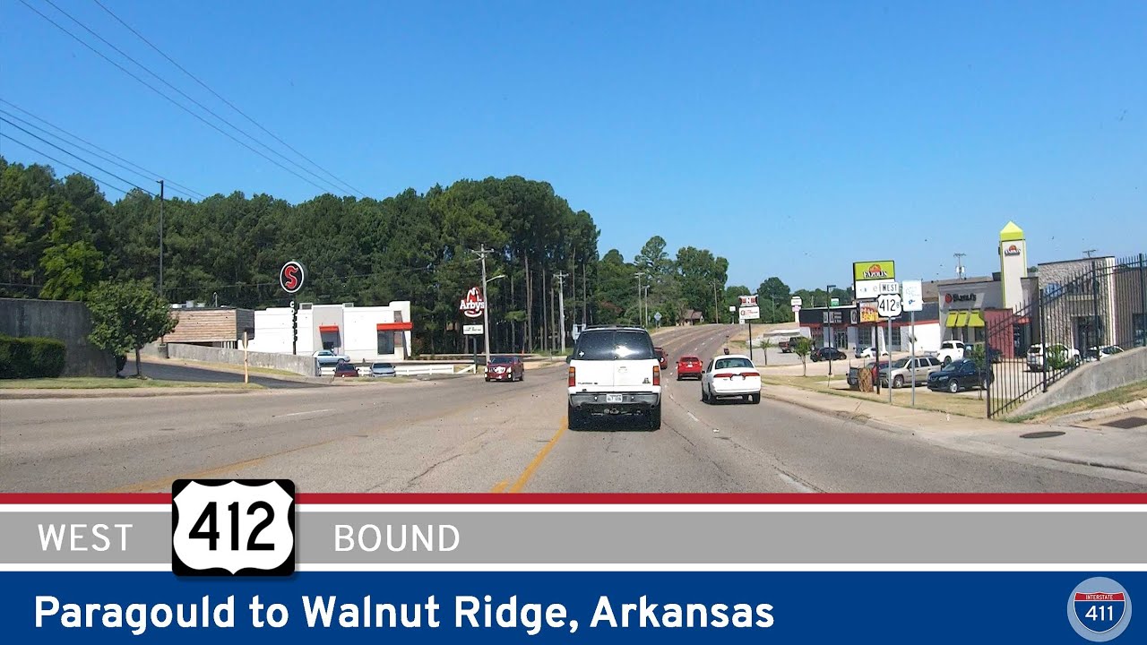U.S. Route 412: Paragould to Walnut Ridge – Arkansas