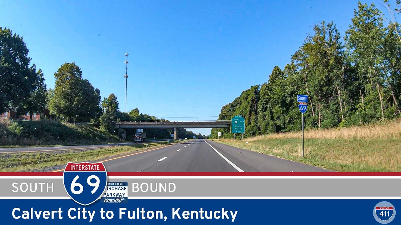 Interstate 69: Calvert City to Fulton ~ Kentucky