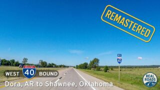 Interstate 40: Dora to Shawnee ~ Oklahoma