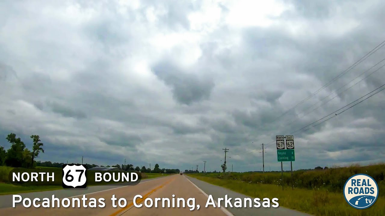 U.S. Route 67: Pocahontas to Corning ~ Arkansas