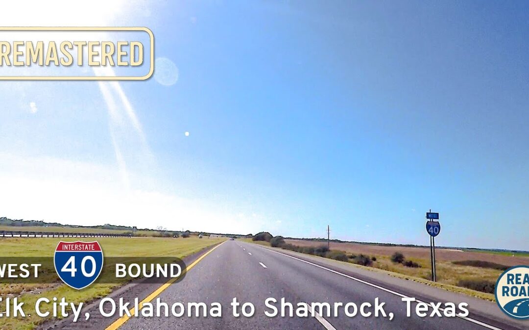 Interstate 40: Elk City, Oklahoma to Shamrock, Texas